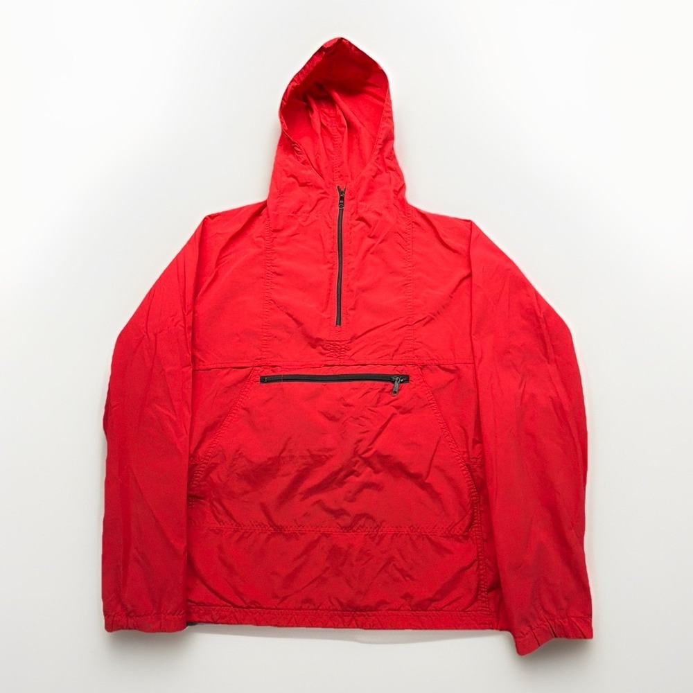 Vintage Woolrich Anorak Pullover Windbreaker Size Mens Large 80s Made In USA